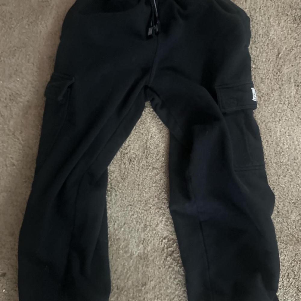 Men's Black Cargo Pants